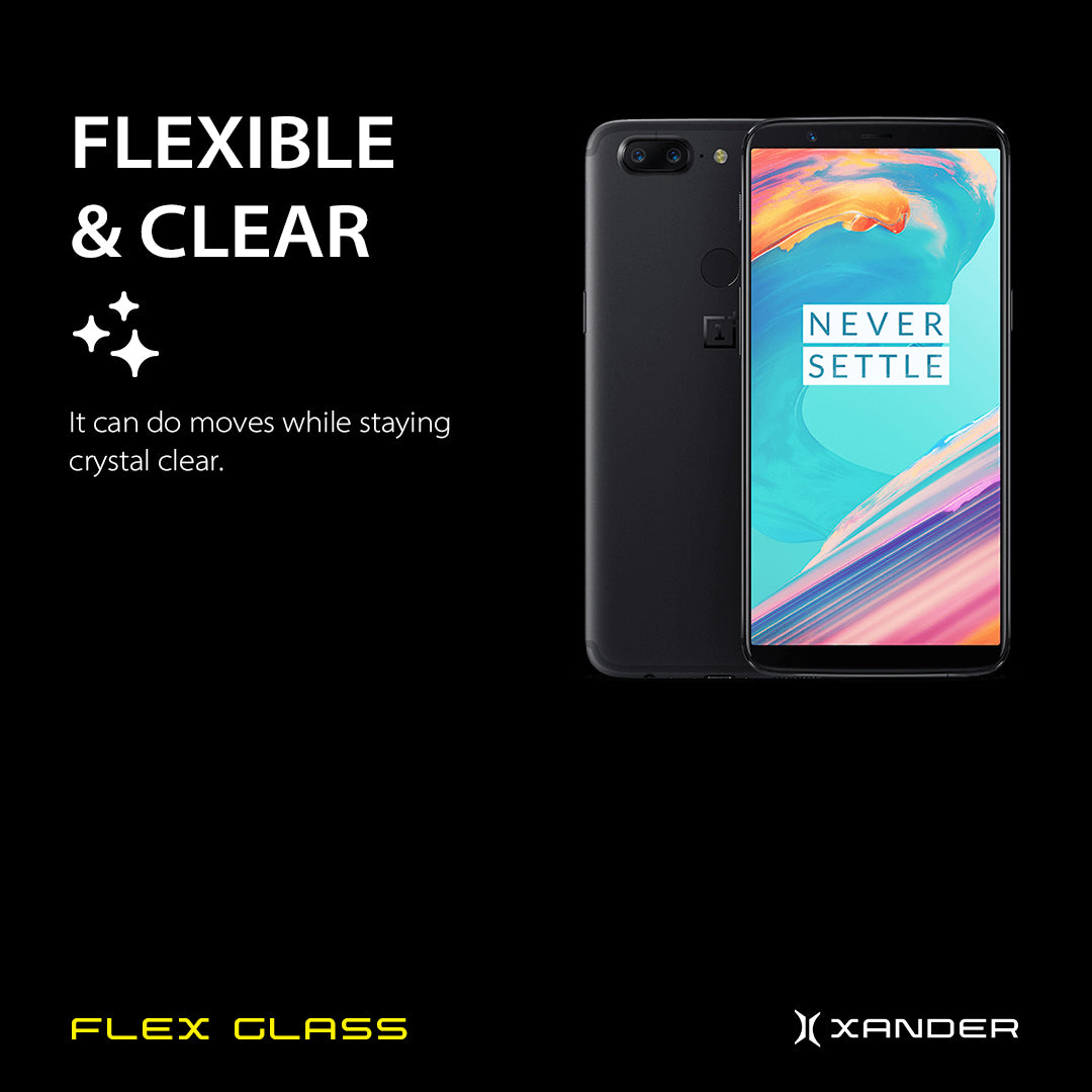 Flex Glass - OnePlus 5T (Pack of 2)