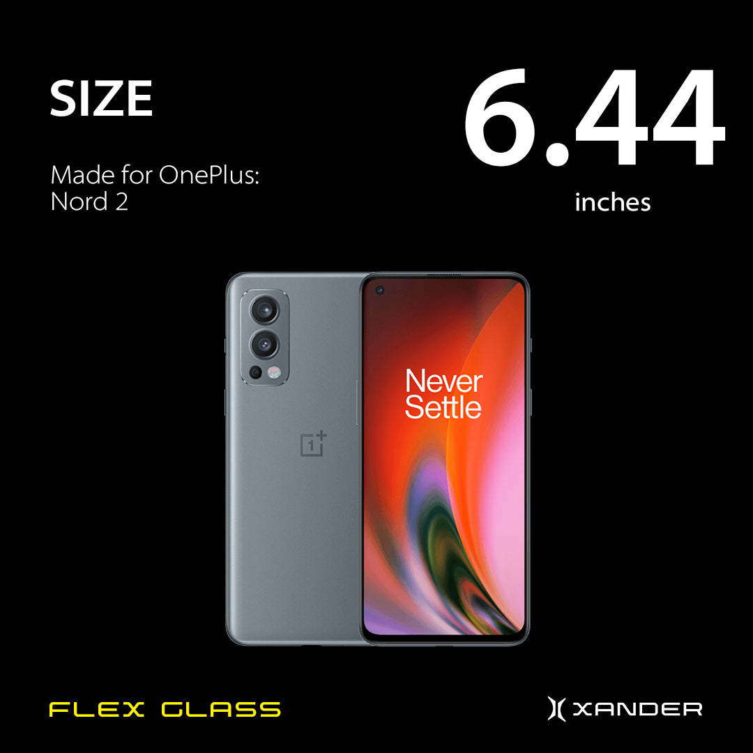 Flex Glass - OnePlus Nord 2 (Pack of 2)
