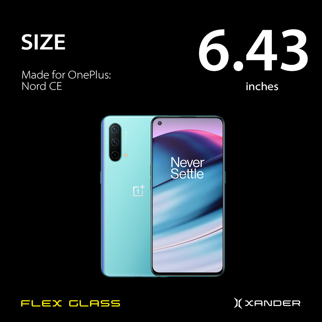 Flex Glass - OnePlus Nord CE (Pack of 2)
