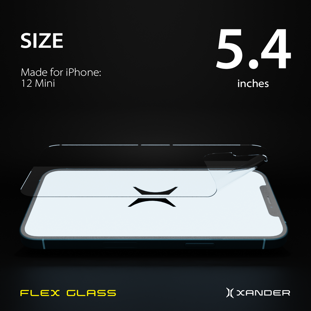 Flex Glass - Apple iPhone 12 Mini (Pack of 2)
