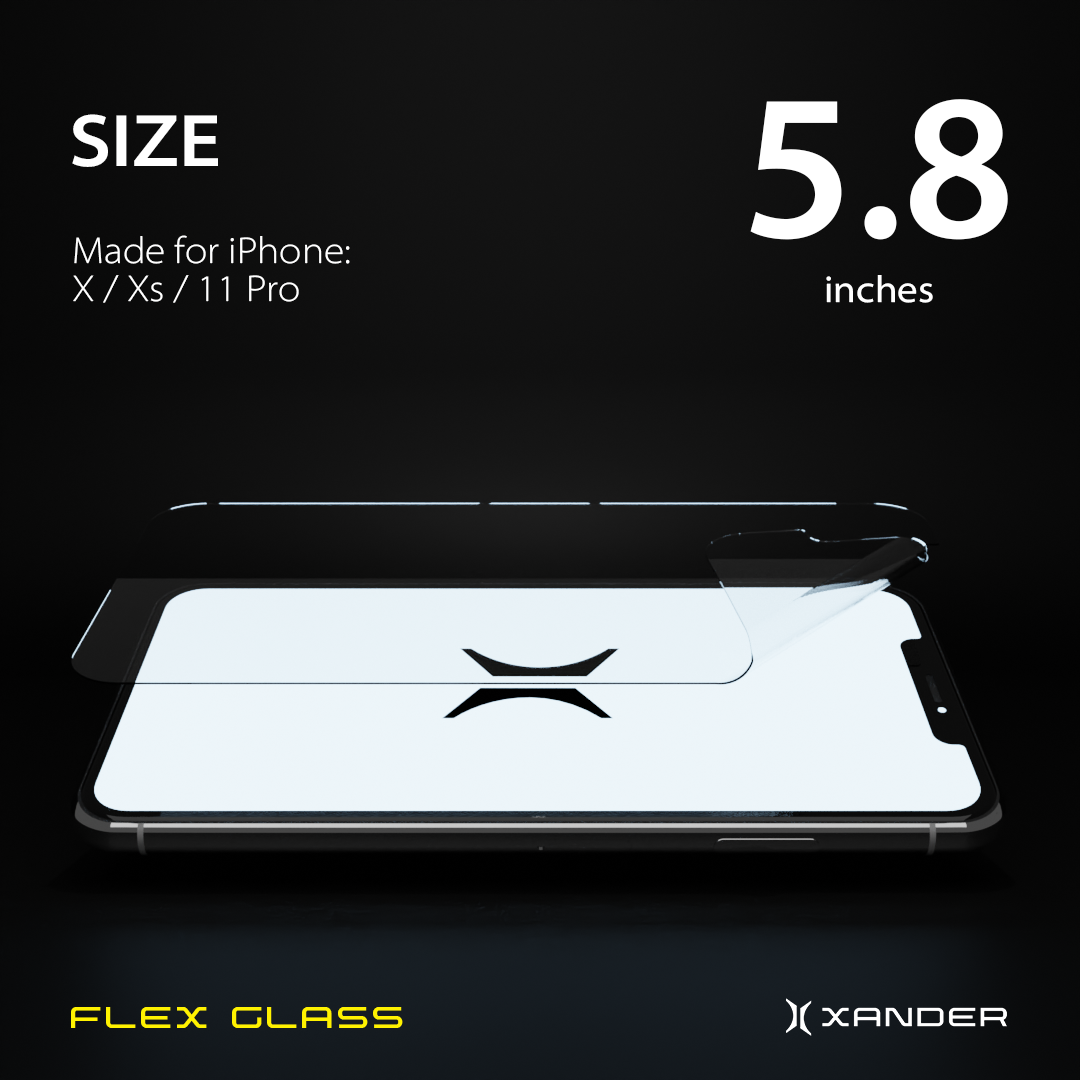 Flex Glass - Apple iPhone 11 Pro (Pack of 2)