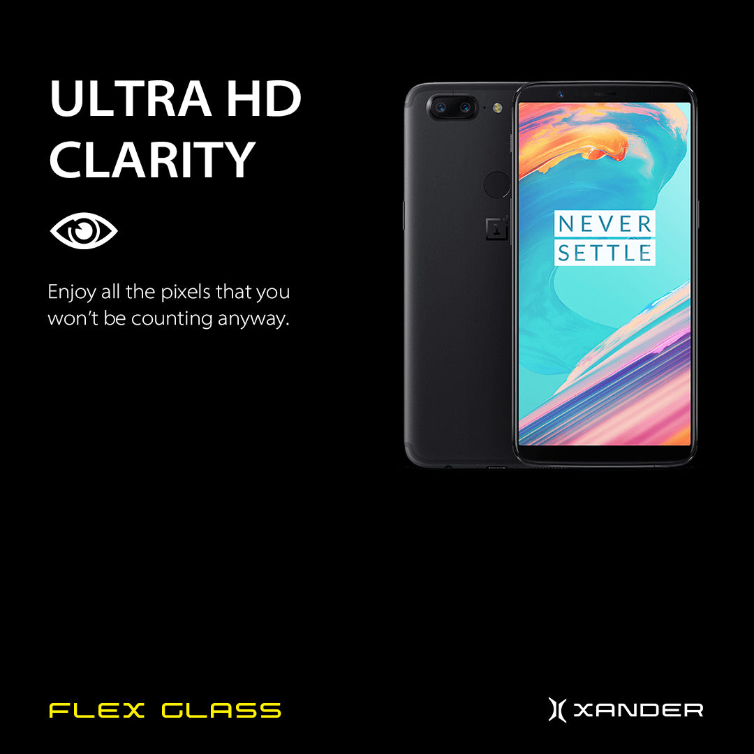 Flex Glass - OnePlus 5T (Pack of 2)