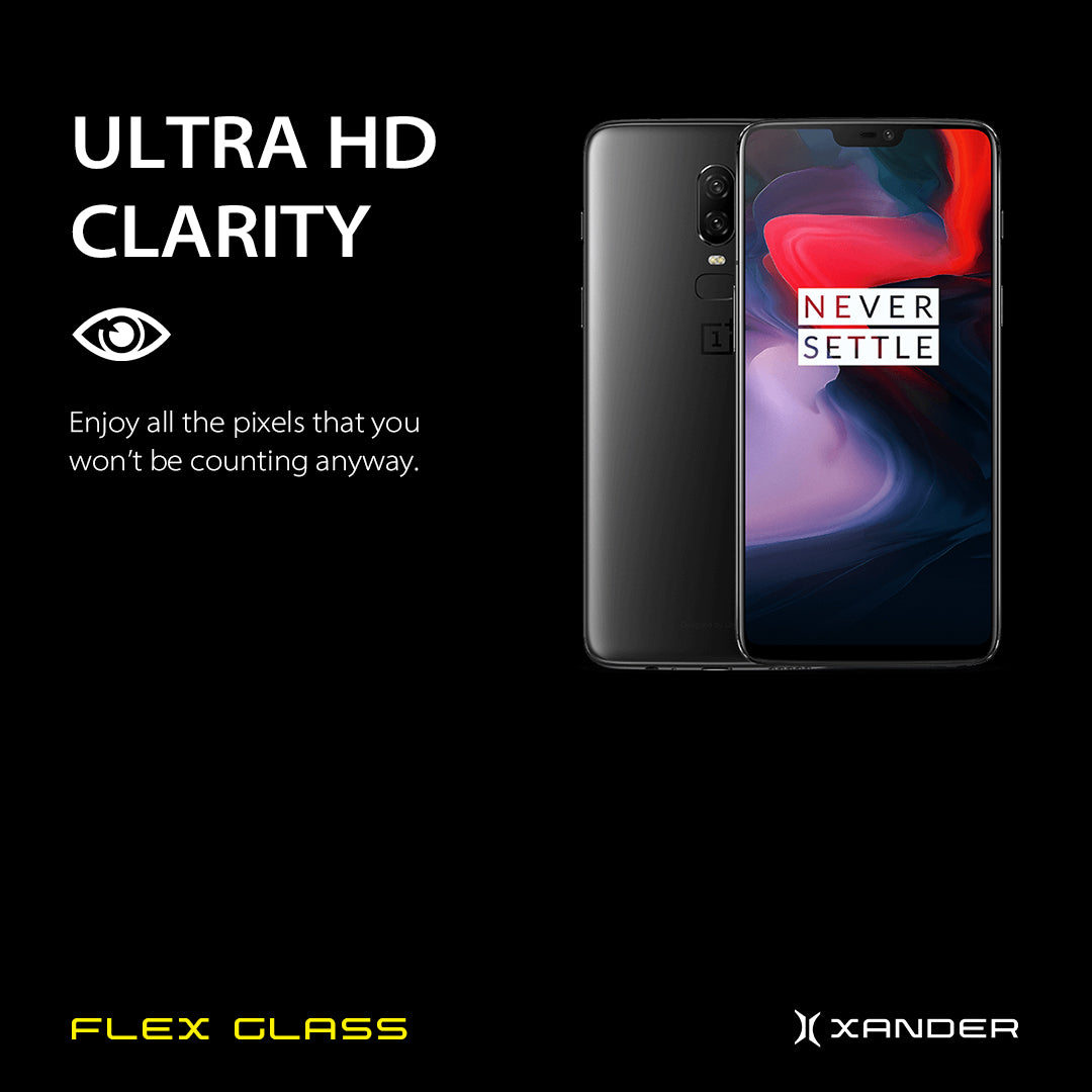Flex Glass - OnePlus 6 (Pack of 2)