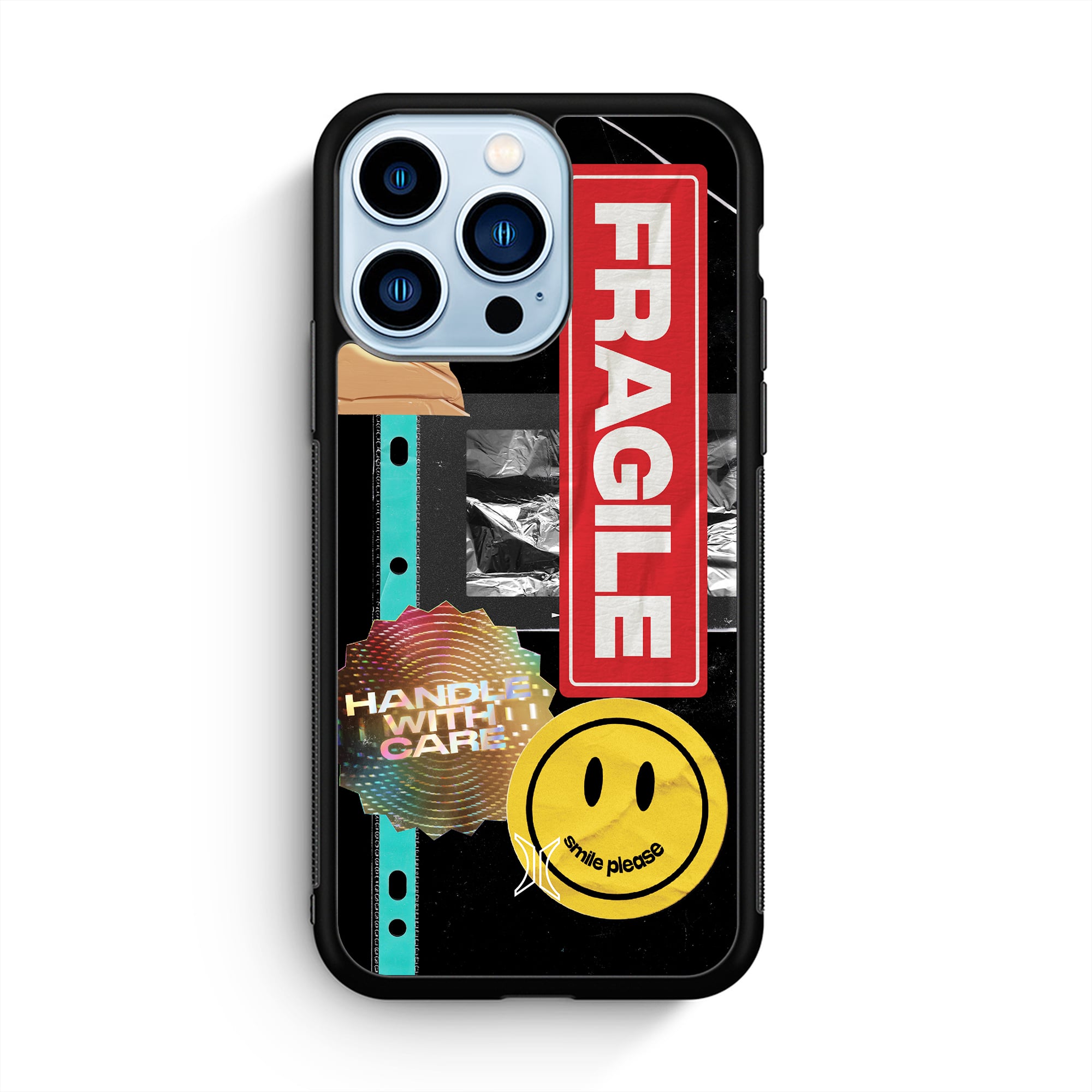 Fragile Sticker Ucase [iPhone Glass Case]