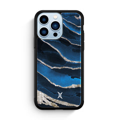 Dark Blue Marble Ucase [iPhone Glass Case]