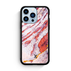 Red Marble Ucase [iPhone Glass Case]