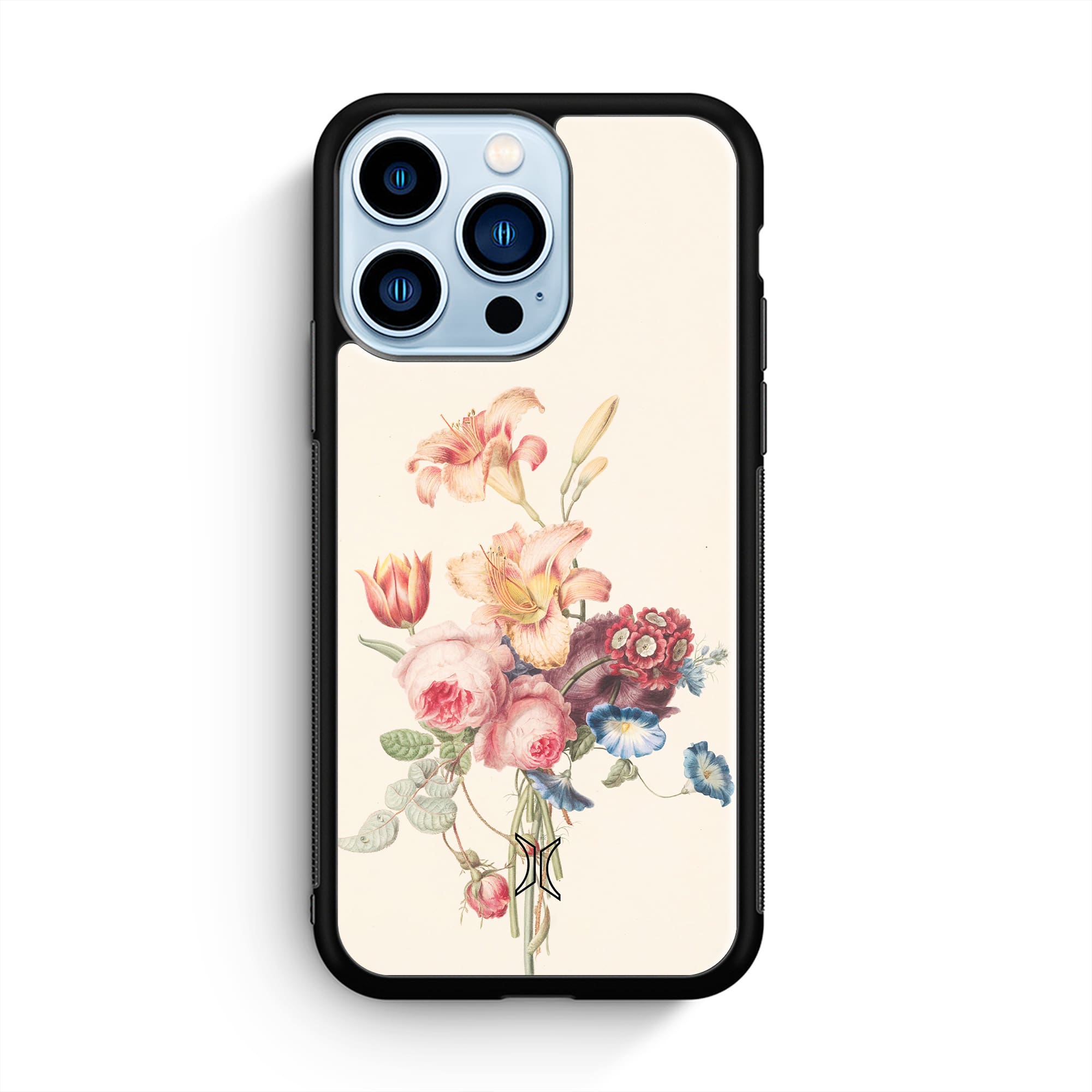 Vintage Flowers Ucase [iPhone Glass Case]